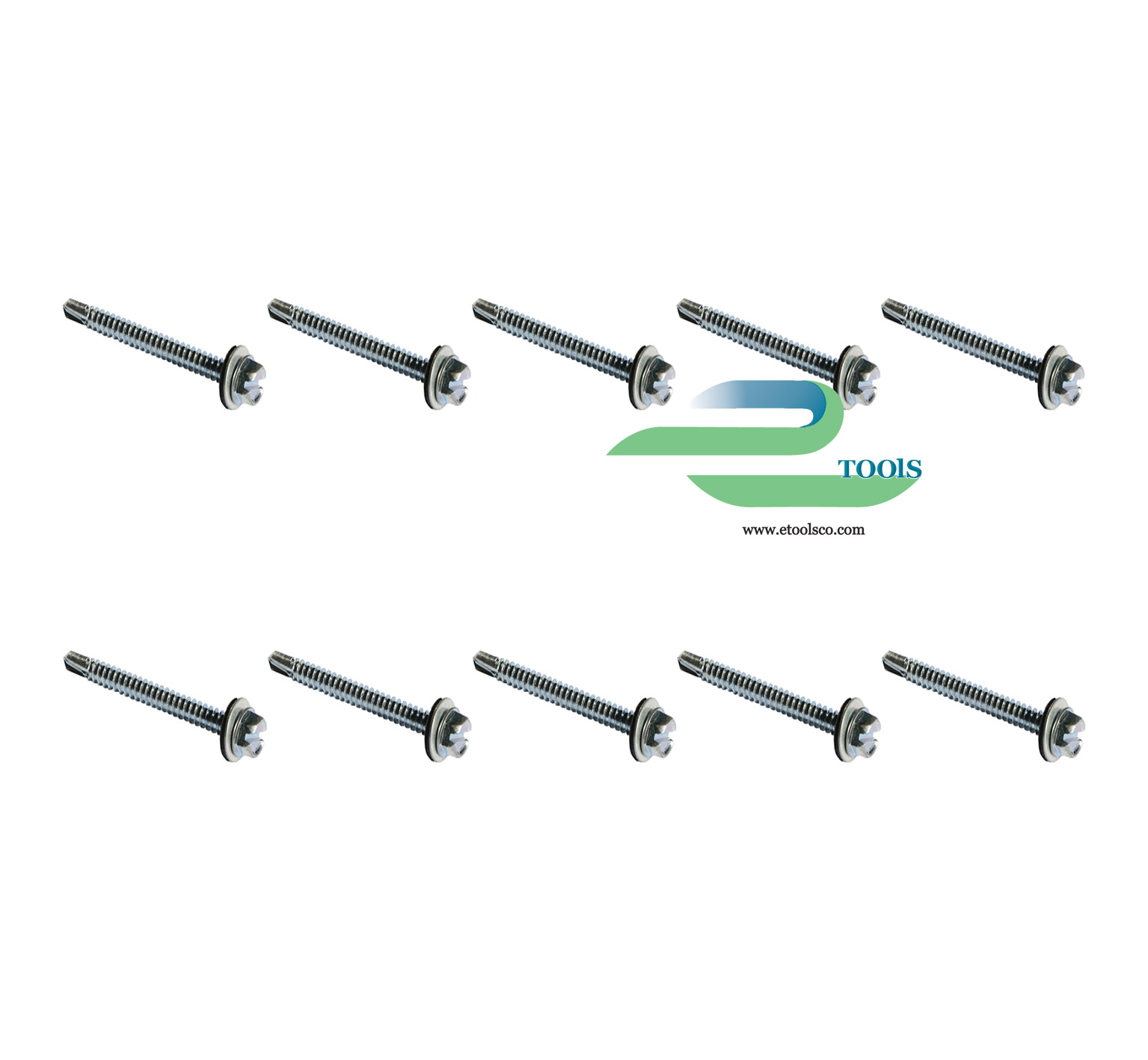 پیچ شیروانی سر مته ای 6/3×65